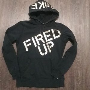 Nike Fired up black hoodie Size M